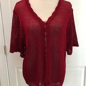 Sag Harbor 100% Acrylic Red Turtleneck Sweater Size 1X (Plus) - 56% off